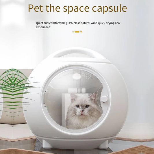 2023 New Pet Drying Box Washing Cats Dogs Disinfection Drying Machine Hair Dryer for Cats Hair Blowing Bathing Pet Household Use